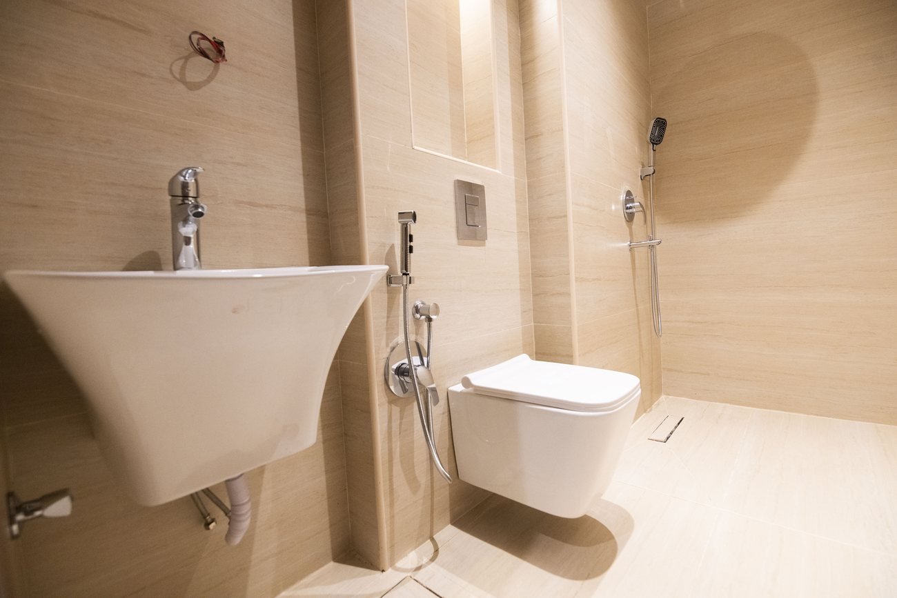 Bathroom, finished